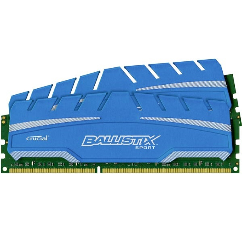 Пам'ять для настільних комп'ютерів Crucial 8 GB (2x4GB) DDR3 Ballistix Sport