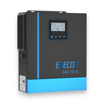  Гібридний сонячний інвертор EDECOA EM-101A 12V 1000W