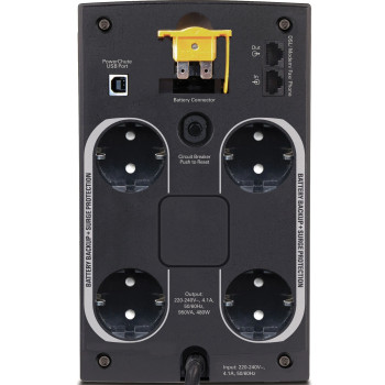 Лінійно-інтерактивний ДБЖ APC Back-UPS 950 950VA 480W