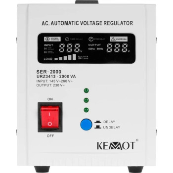 Стабілізатор напруги Kemot SER-2000 2000VA 145Vac-260Vac