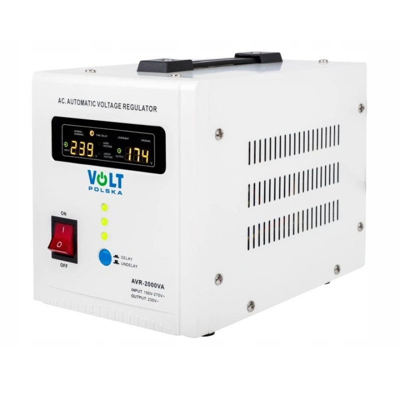Стабілізатор напруги Volt Polska AVR 2000VA 150Vac-270Vac