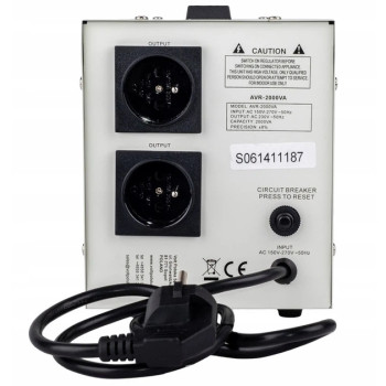 Стабілізатор напруги Volt Polska AVR 2000VA 150Vac-270Vac