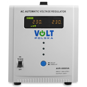 Стабілізатор напруги Volt Polska AVR 5000VA 150Vac-270Vac