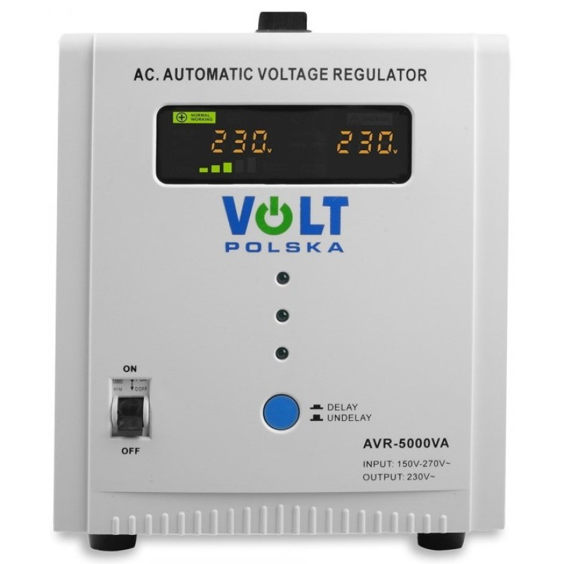 Стабілізатор напруги Volt Polska AVR 5000VA 150Vac-270Vac