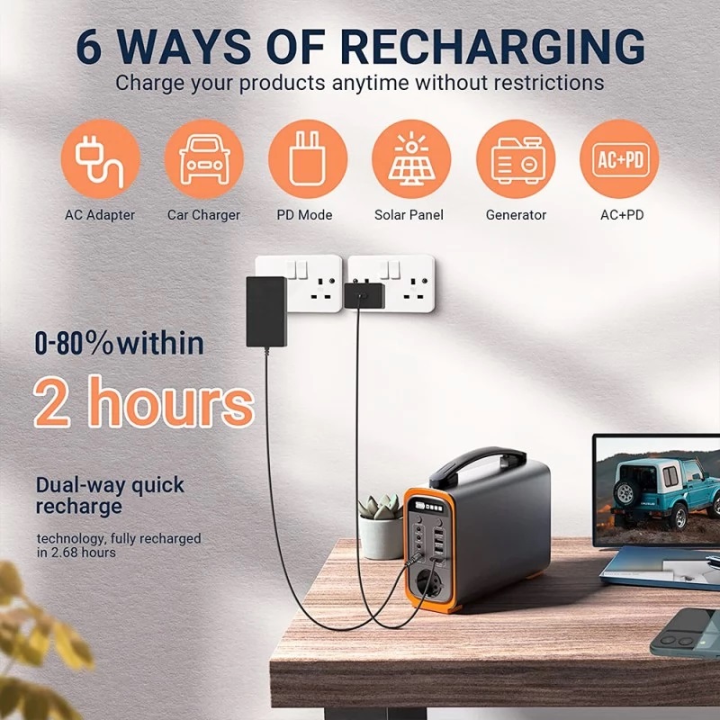 Зарядна станція CTECHi T240 200W 240Wh LiFePO4 Зарядна станція CTECHi T240 200W 240Wh LiFePO4