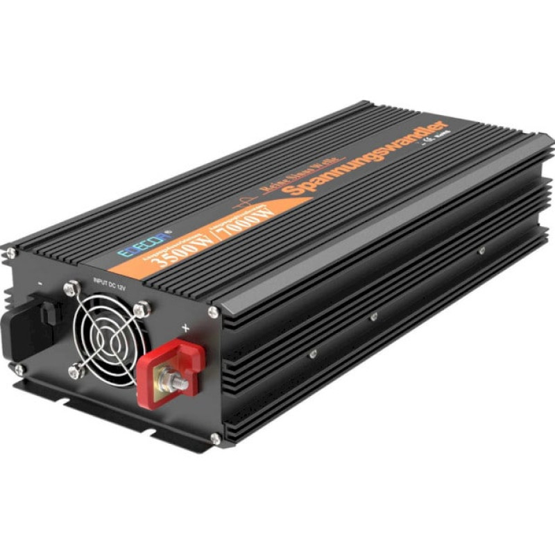 Інвертор перетворювач напруги Edecoa Pure Sine Wave 12-230v 3500/7000w синус (пульт дистанційного керування) Інвертор перетворювач напруги Edecoa Pure Sine Wave 12-230v 3500/7000w синус (пульт дистанційного керування)