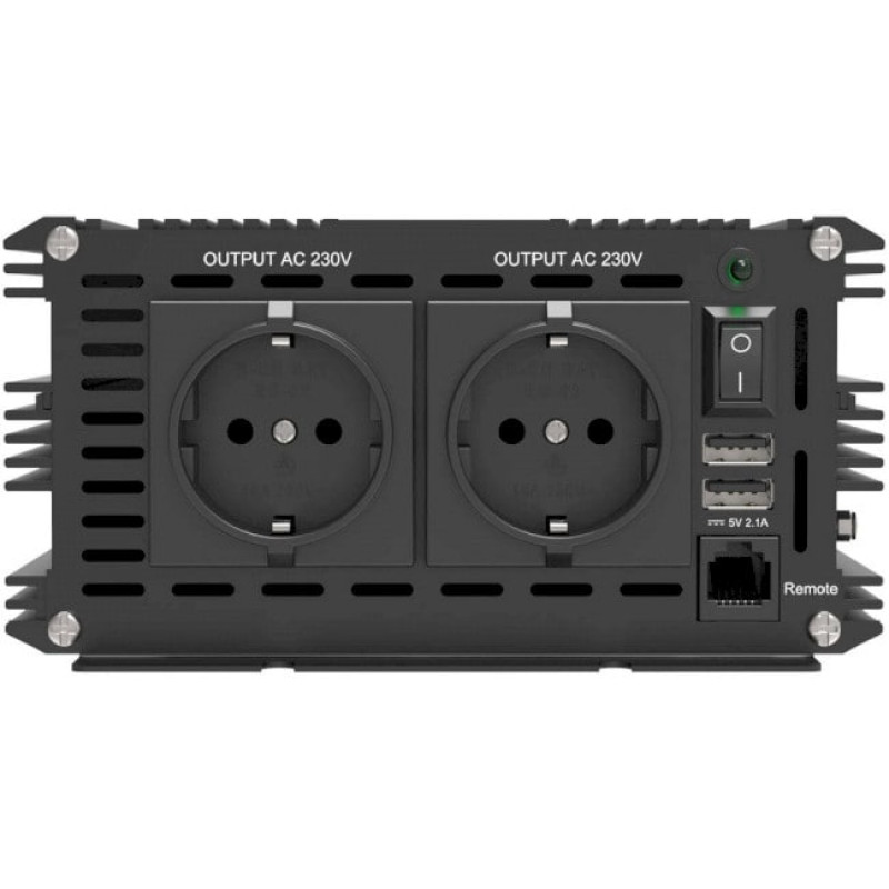 Інвертор перетворювач напруги Edecoa Pure Sine Wave 12-230v 3500/7000w синус (пульт дистанційного керування) Інвертор перетворювач напруги Edecoa Pure Sine Wave 12-230v 3500/7000w синус (пульт дистанційного керування)