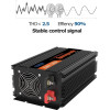 Інвертор перетворювач напруги Edecoa Spannungswandler 12-230v 2500/5000w чистий синус (пульт дистанційного керування) Інвертор перетворювач напруги Edecoa Spannungswandler 12-230v 2500/5000w чистий синус (пульт дистанційного керування)