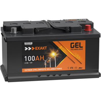 Акумулятор гелевий EXACT C100 Solar Batterie 100Аh/12V GEL