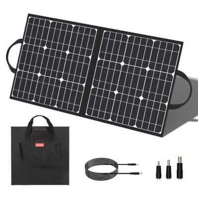 Портативна сонячна панель FLASHFISH SP18V50W 50W, 5V, 18V Портативна сонячна панель FLASHFISH SP18V50W 50W, 5V, 18V