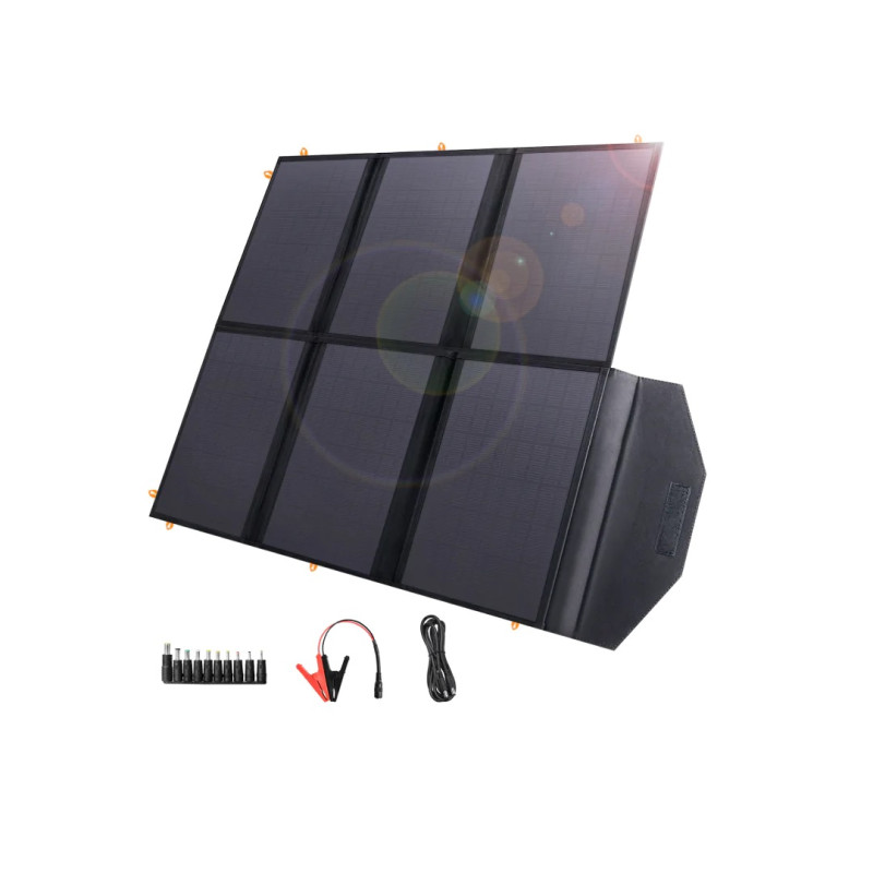 Складана сонячна панель FLEXSOLAR 60W, 5V, 12V, 19V (Monocrystalline cells) Складана сонячна панель FLEXSOLAR 60W, 5V, 12V, 19V (Monocrystalline cells)