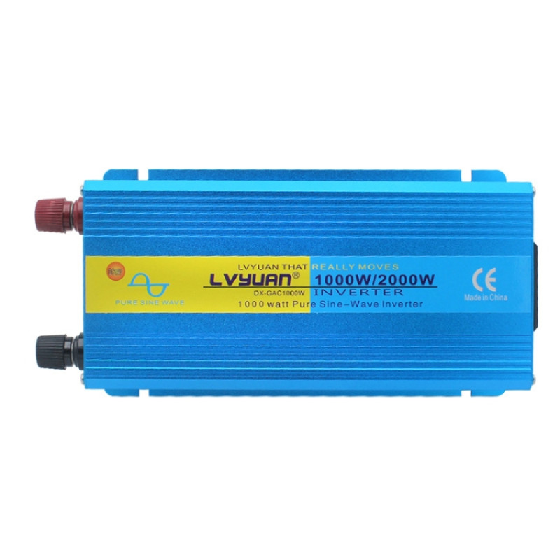 Інвертор перетворювач напруги Lvyuan F-1000P 12-230v 1000/2000w чистий синус Інвертор перетворювач напруги Lvyuan F-1000P 12-230v 1000/2000w чистий синус