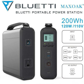  Зарядна станція Maxoak Bluetti AC20 200Вт-год/120Вт