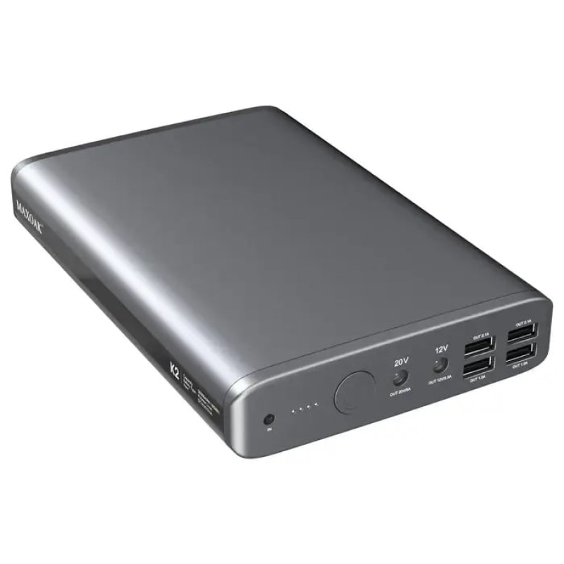 Повербанк для ноутбука, смартфона, роутера Maxoak K2 [PowerPlant] 50000 mAh