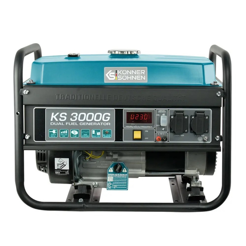 Газобензиновий генератор Konner&Sohnen KS 3000G LPG 2.6 кВт/3.0 кВт Газобензиновий генератор Konner&Sohnen KS 3000G LPG 2.6 кВт/3.0 кВт