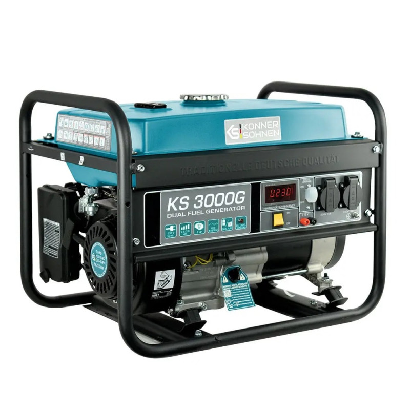 Газобензиновий генератор Konner&Sohnen KS 3000G LPG 2.6 кВт/3.0 кВт Газобензиновий генератор Konner&Sohnen KS 3000G LPG 2.6 кВт/3.0 кВт
