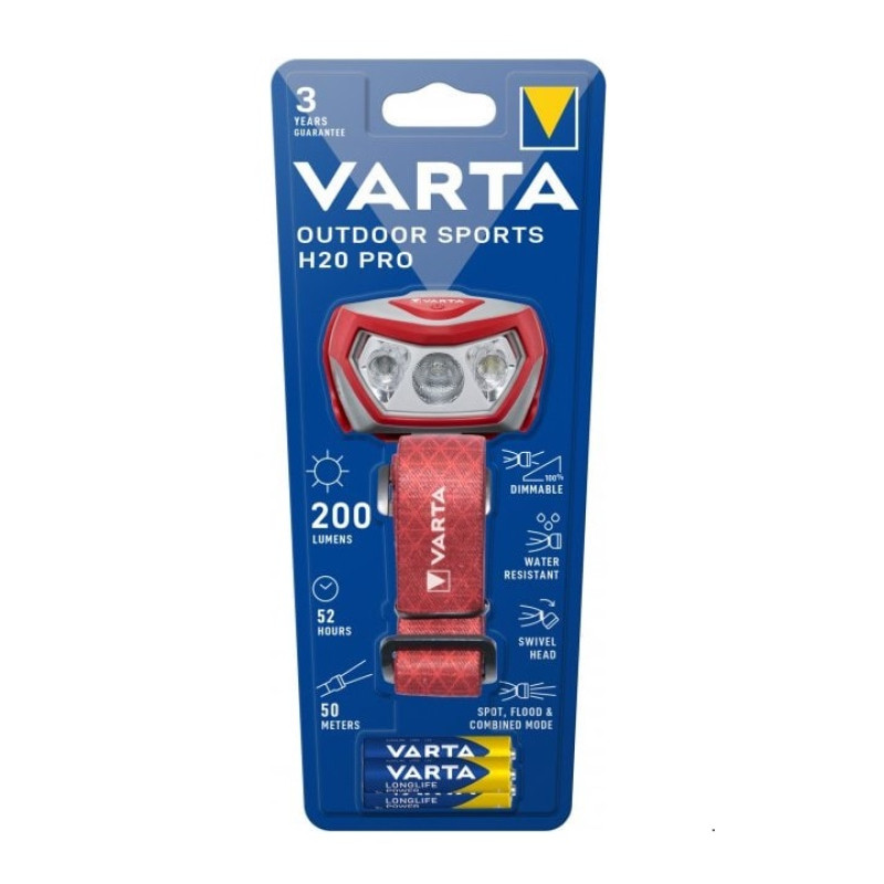 Ліхтарик Varta outdoor sports H20 pro Ліхтарик Varta outdoor sports H20 pro