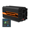 Инвертор преобразователь напряжения Edecoa Spannungswandler DPM20 12-230v 2000w чистый синус (пульт дистанционного управления)