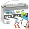 Літій-залізо-фосфатний акумулятор TCBWorth YD12135 12.8V 135Ah 1728Wh LiFePO4